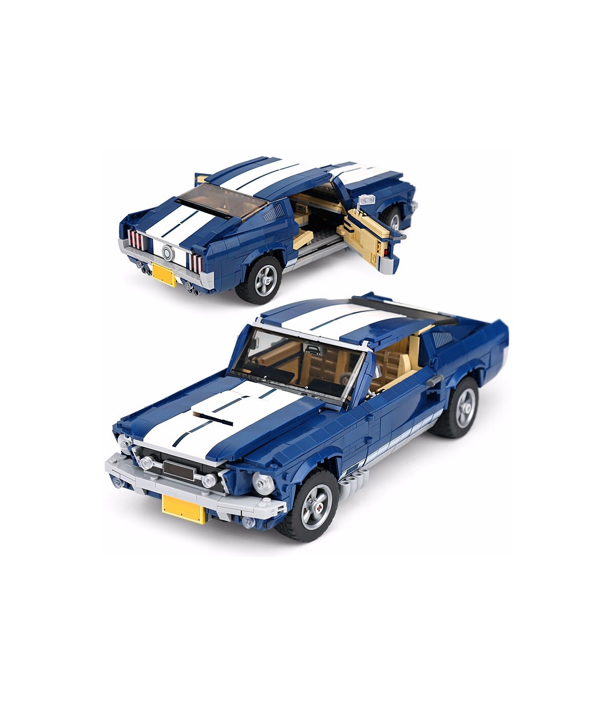 Benutzerdefinierte Ford Mustang GT Creator Experte Bausteine Spielzeug Set