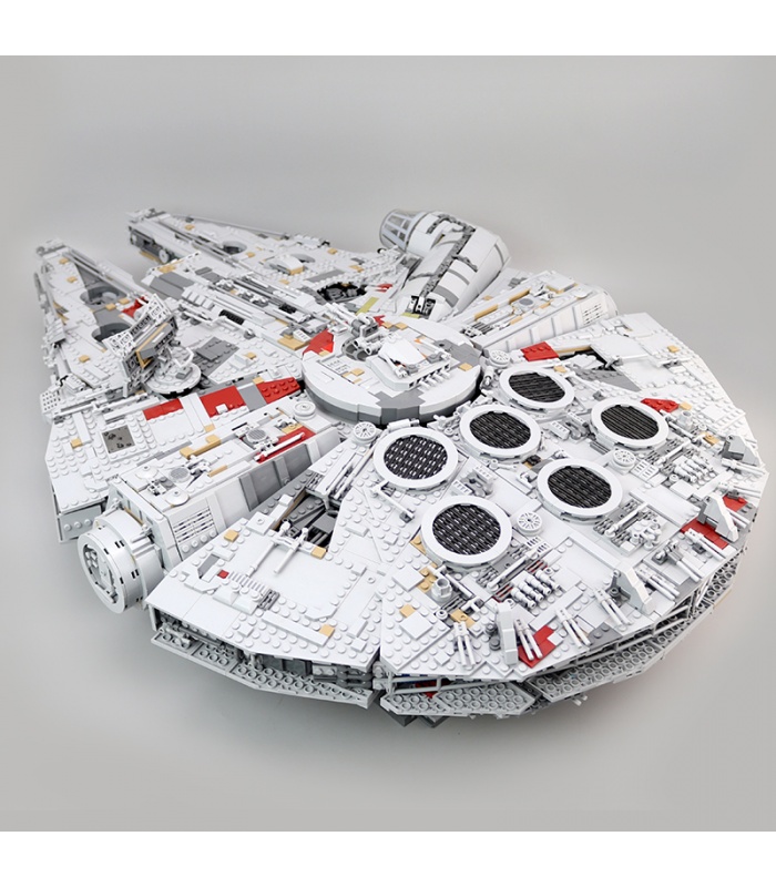 Custom Star Wars Millennium Falcon Building Bricks Set 8445 Pieces ...