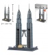 Ensemble de jouets de construction 5213 des tours jumelles Petronas WANGE Architecture