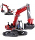 Personalizado 20025 Excavadora De Construcción De Ladrillos De Juguete Set 760 Piezas