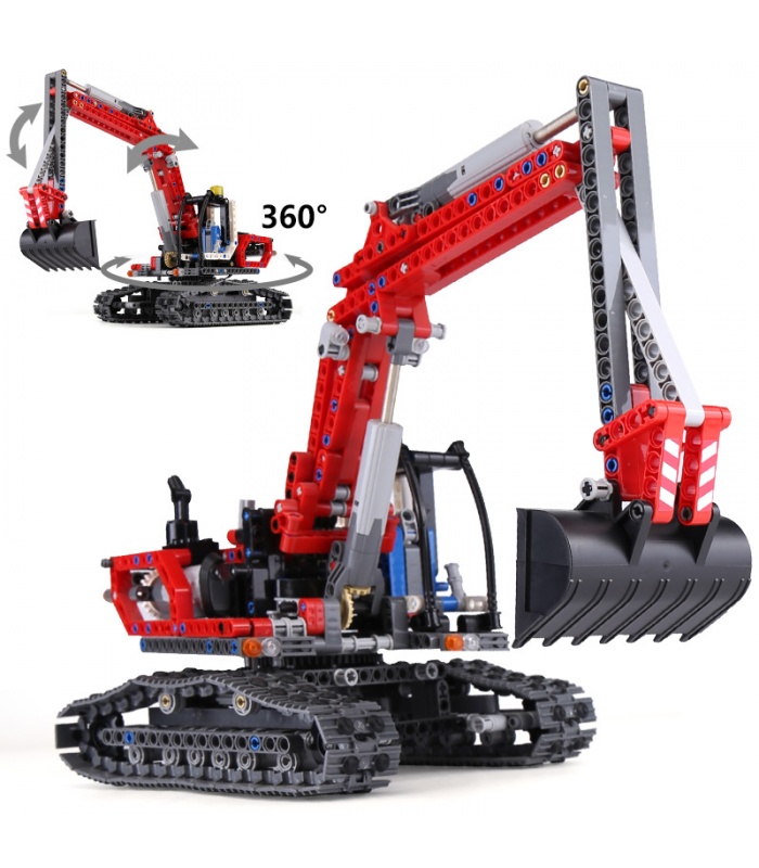 Personalizado 20025 Excavadora De Construcción De Ladrillos De Juguete Set 760 Piezas