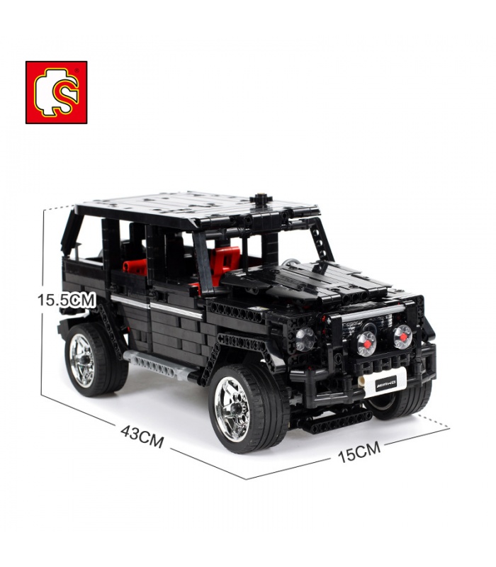 SEMBO 701960 Technic G500 Mercedesal Benz Hors Route SUV Blocs de Construction Jouets Jeu