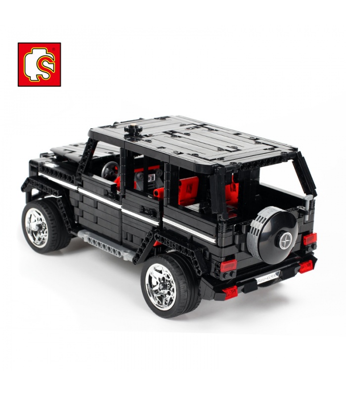 SEMBO 701960 Technic G500 Mercedesal Benz 오프로드 SUV 빌딩 블록 장난감 세트