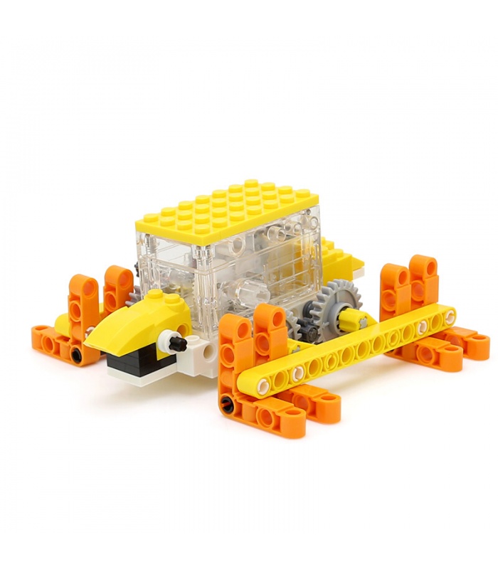 WANGE Robotertier Mechanische Schildkröte 1203 Bausteine Spielzeugset