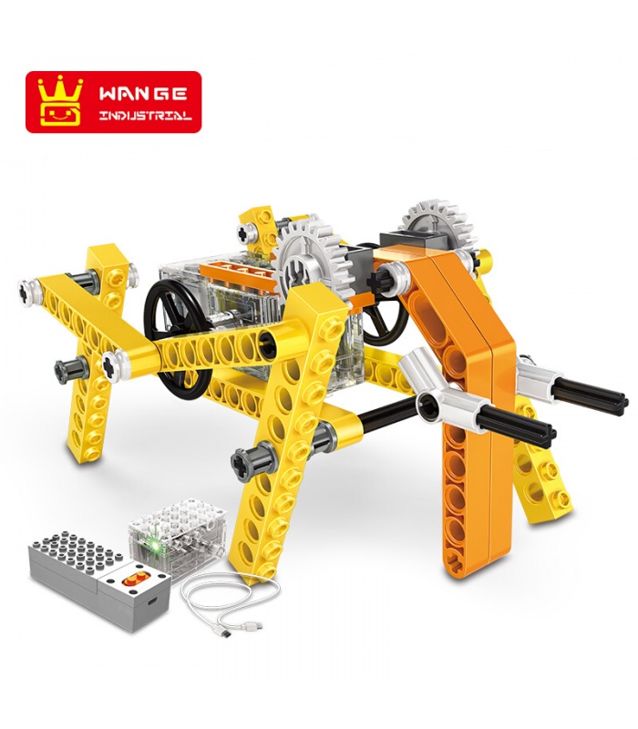 WANGE Robótica Animal 1201-1206 Conjunto de 6 Bloques de Construcción de Juguete Set