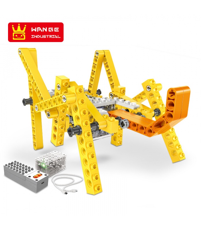 WANGE Robótica Animal 1201-1206 Conjunto de 6 Bloques de Construcción de Juguete Set