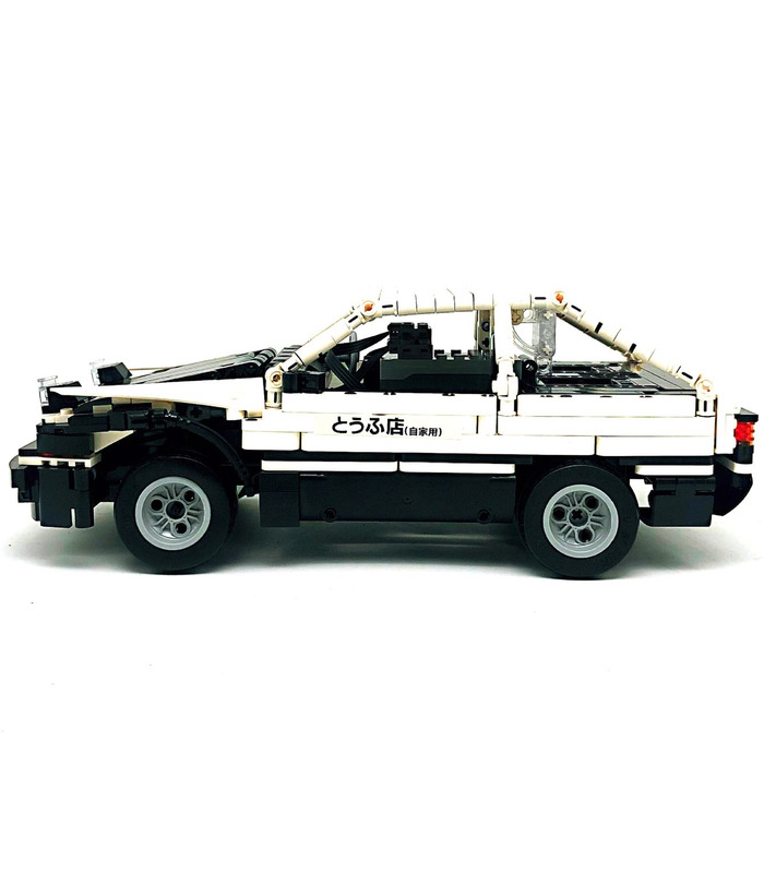 Personnalisé Initial D Toyota AE86 de Voiture Avec la Fonction de Puissance Blocs de Construction Jouets Jeu 965 Pièces