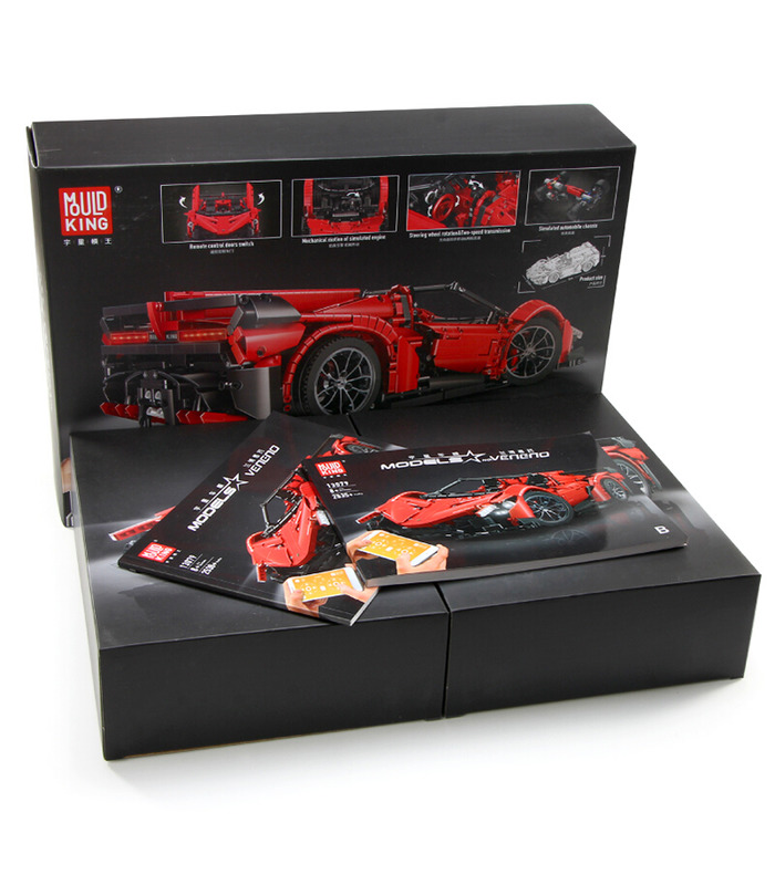 MOLDE REY 13079 Lamborghini Veneno Superdeportivo de Control Remoto de los Bloques de Construcción de Juguete Set