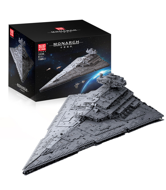 Molde Rey 13135 Star Wars Imperial Star Destroyer Monarca Bloques De Construcción De Juguete Set