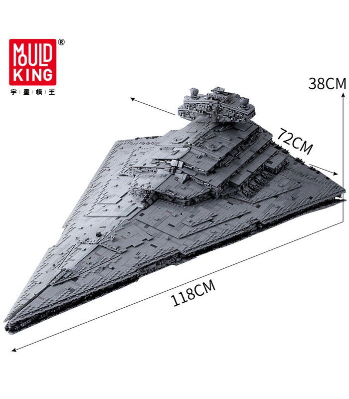 Molde Rey 13135 Star Wars Imperial Star Destroyer Monarca Bloques De Construcción De Juguete Set