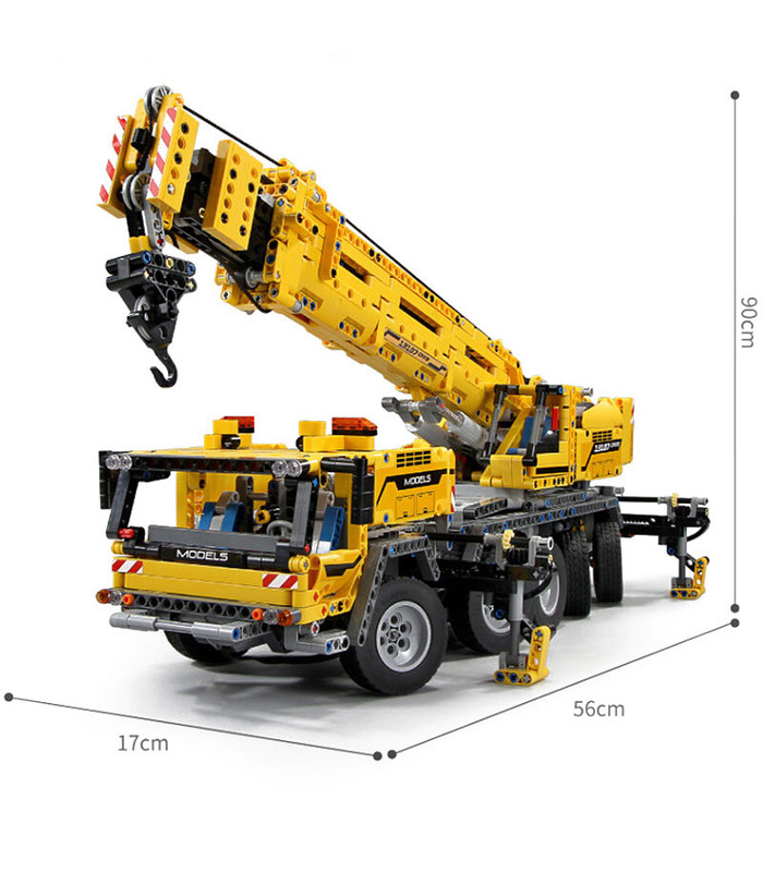 Molde Rey 13107 Técnica de la Grúa Móvil Mk II Control Remoto Bloques de Construcción de Juguete Set