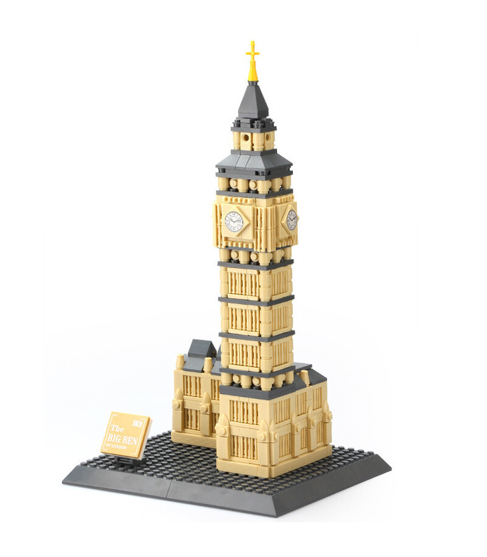 WANGE Architecture Big Ben Elizabeth Tour 4211 Blocs de Construction Jouets Jeu