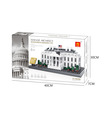 WANGE Architektur Washington White House 4214 Bausteine Spielzeug Set