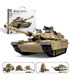 KAZI M1A2 Abrams Tank Hummer 2-en-1 Militaire Blocs de Construction Jouets Jeu