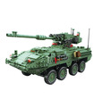 KAZI Stryker MGS-M1128 Mobile Gun System Réservoir de Blocs de Construction Jouets Jeu