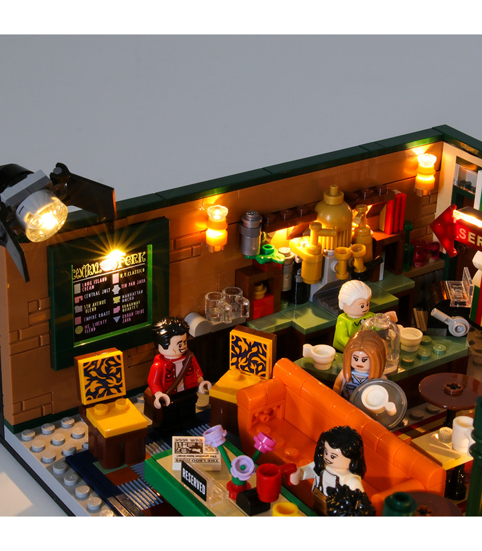 Beleuchtungsset für Freunde Central Perk LED-Beleuchtungsset 21319