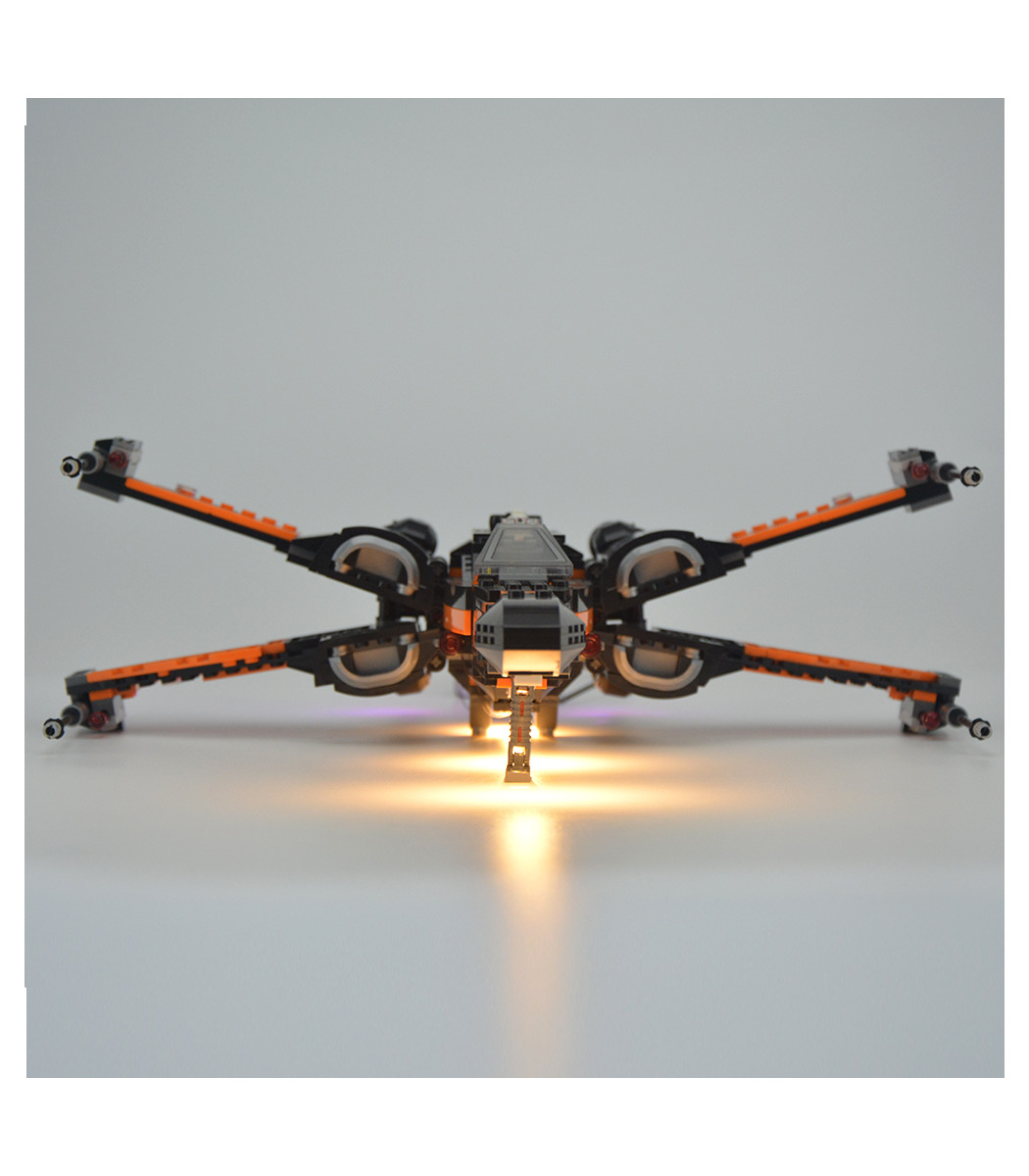 Light Kit For Star Wars Poe's X-Wing Fighter LED Lighting Set