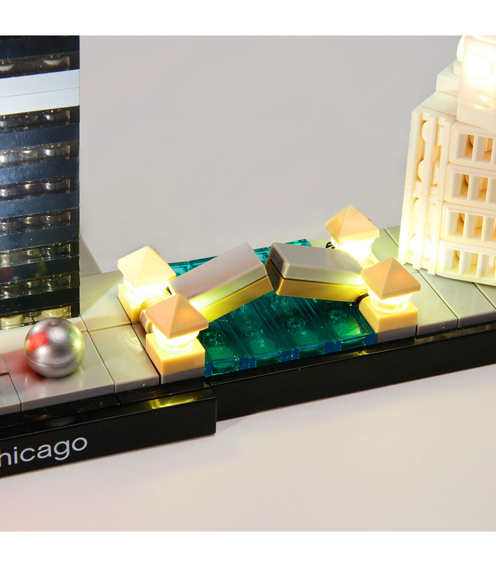 Light Kit For Architecture Chicago LED Lighting Set 21033