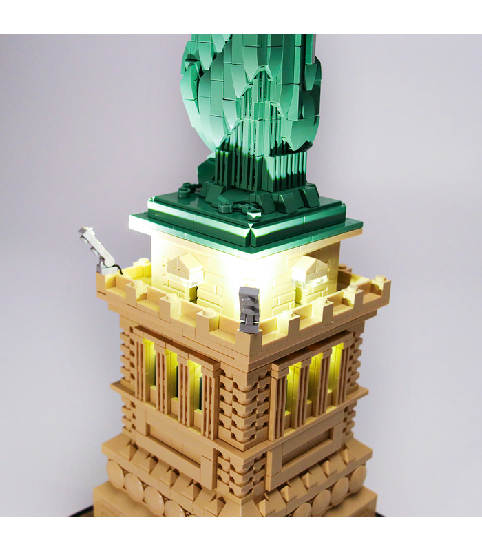 Light Kit For Architecture Statue of Liberty LED Lighting Set 21042