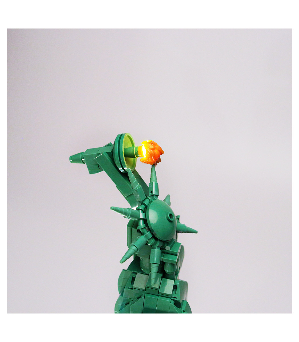 Light kit for lego statue of liberty hot sale