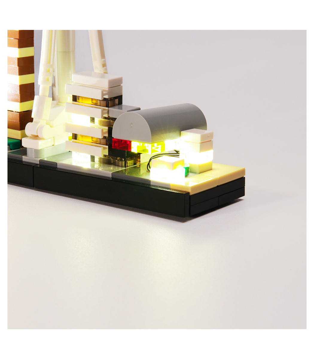 Led Light Kit For 21047 LEGOs Architecture Las Vegas Toys Building