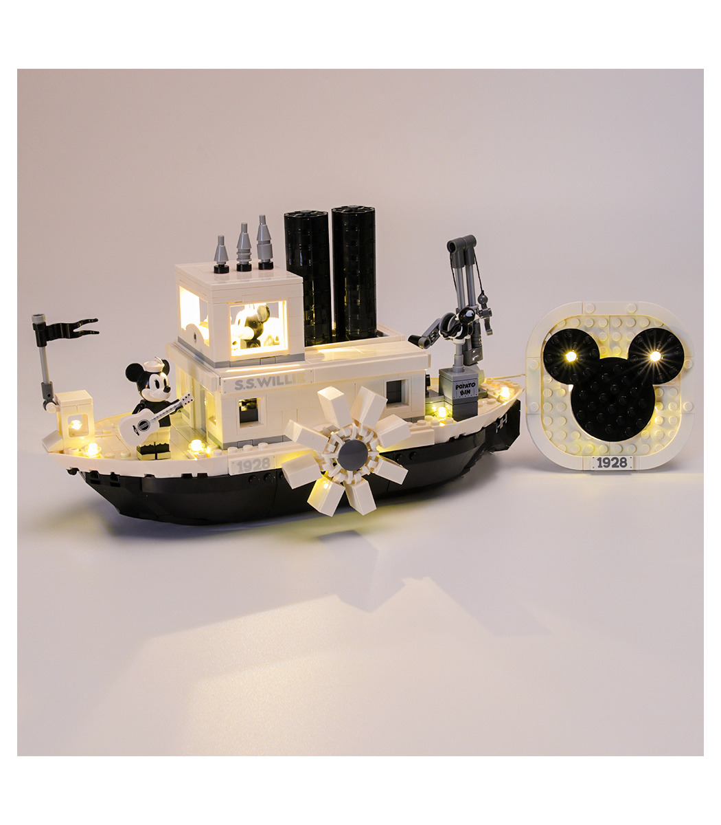 Light Kit For Steamboat Willie LED Lighting Set 21317