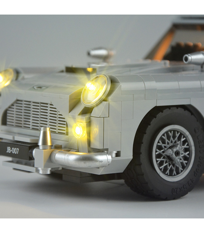 James Bond Aston Martin DB5 LED 조명 세트 10262용 라이트 키트