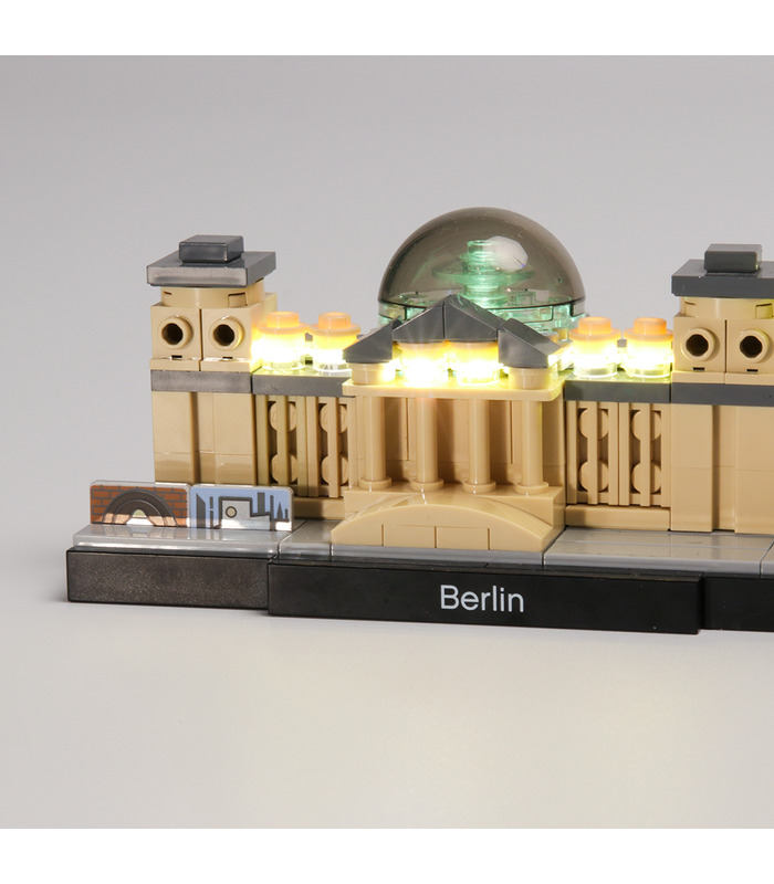 Kit de luz Para la Arquitectura de Berlín Set de Iluminación LED 21027