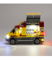 Kit de iluminación Para la Ciudad de Pizza Van LED Highting Conjunto 60150