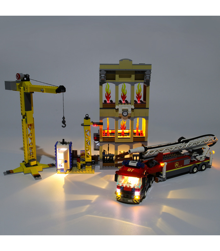 Light Kit For Downtown Fire Brigade LED Lighting Set 60216