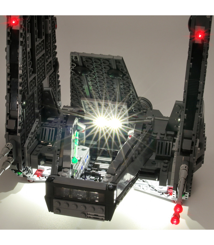 Kit de luz Para Kylo Ren Comando de Traslado Set de Iluminación LED 75104