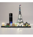 Light Kit For Architecture Paris LED Lighting Set  21044