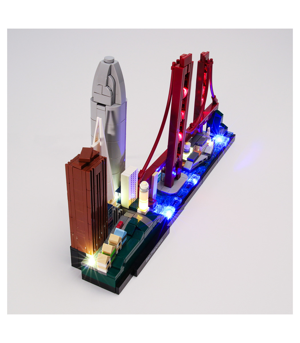 光キットのための建築サンフランシスコのled照明セット Buildingtoystore Com