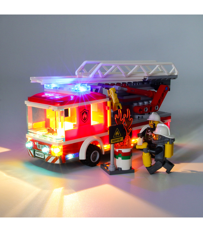 Kit de luz De Bomberos de la Ciudad de la Escalera del Camión LED de Iluminación 60107