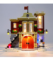 Light Kit For Winter Village Fire Station LED Lighting Set  10263