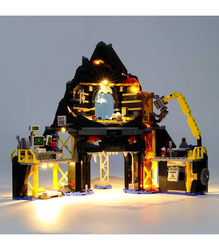 Garmadon's Volcano Lair LED 조명 세트 70631용 조명 키트