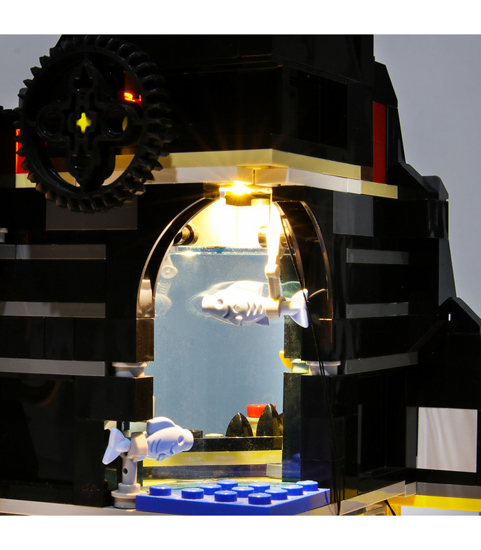 Light Kit For Garmadon's Volcano Lair LED Lighting Set 70631