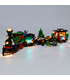 Light Kit For Winter Holiday Train LED Lighting Set 10254