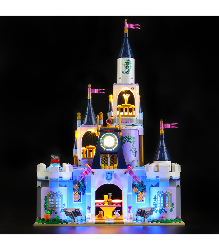 Light Kit For Disney Princess Cinderella's Dream Castle LED Lighting Set 41154