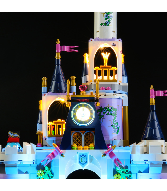 Kit de luz Para la Princesa de Disney la Cenicienta del Castillo de Ensueño Set de Iluminación LED 41154