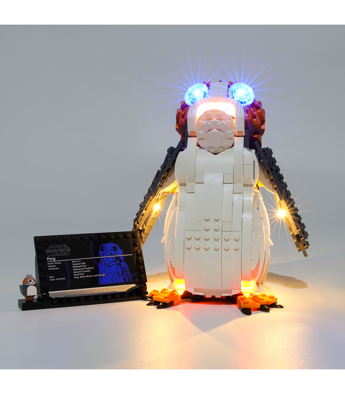 Light Kit For Star Wars Porg LED Lighting Set 75230