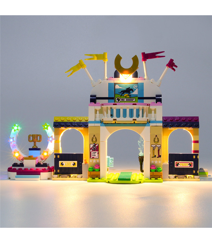 Kit d'éclairage Pour les Amis de Stephanie Saut de Cheval Set de projecteurs à LED 41367