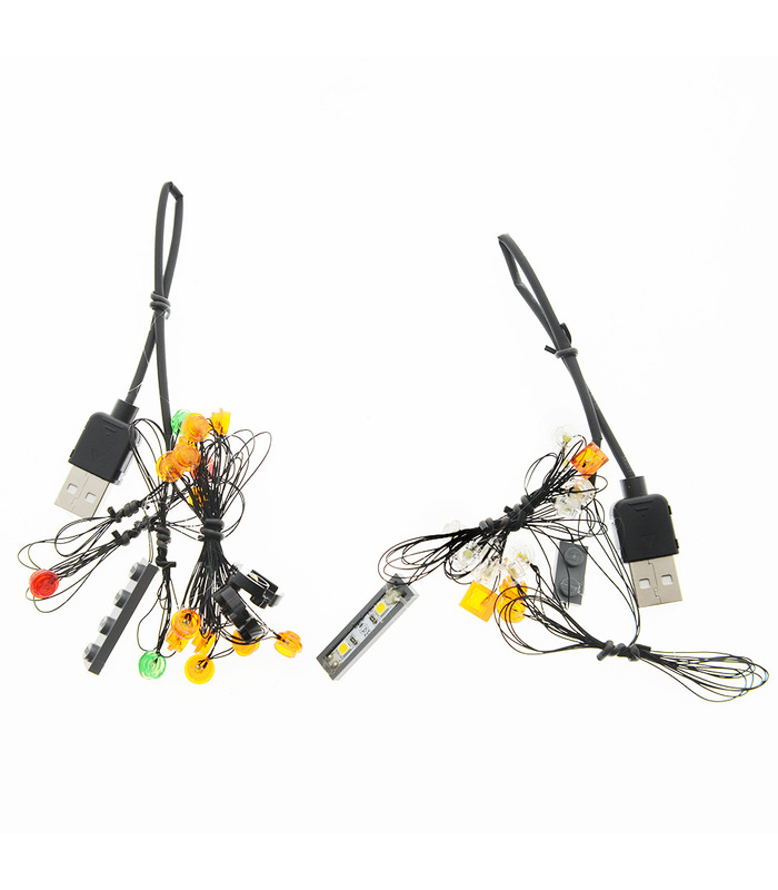 Kit de lumière Pour le monde de Ninjago Terre Bounty Set de projecteurs à LED 70677