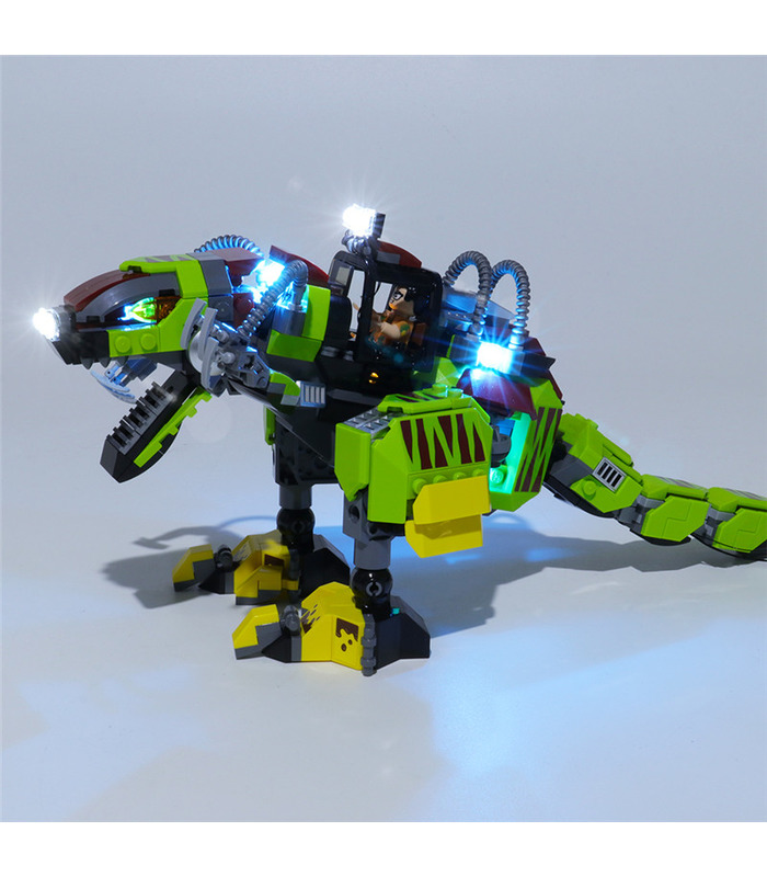 Kit d'éclairage Pour T. rex vs Dino-Mech Bataille Set de projecteurs à LED 75938