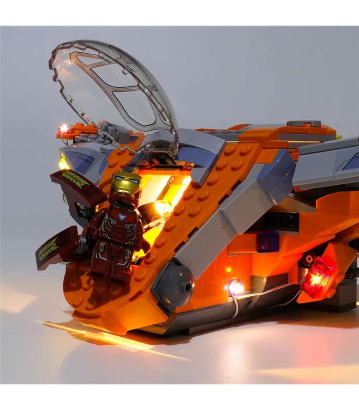 Kit d'éclairage Pour Thanos Bataille Ultime Set de projecteurs à LED 76107