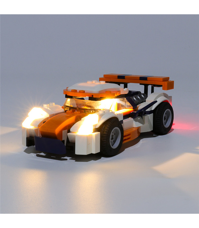 Kit de luz De la puesta de sol Track Racer Set de Iluminación LED 31089