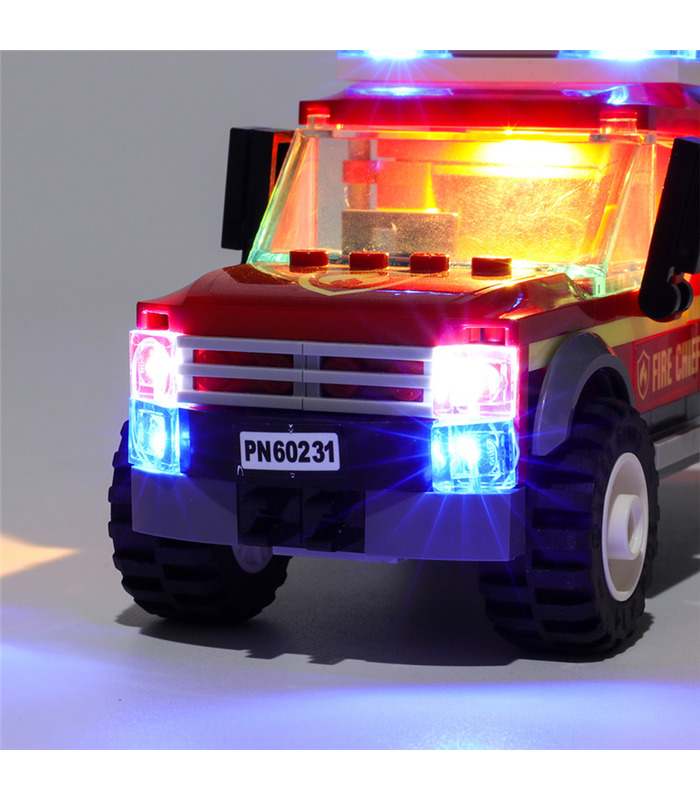 Light Kit For Fire Chief Response Truck LED Lighting Set 60231