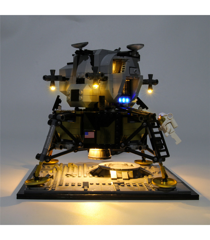 Kit de luz Para la NASA Apolo 11 Lunar Lander LED Highting Conjunto 10266