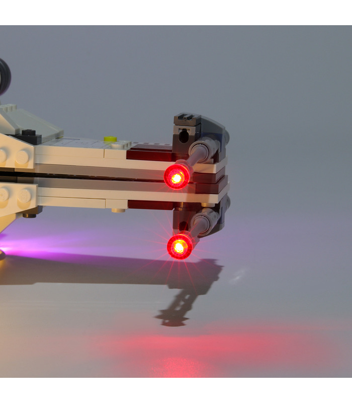 Beleuchtungsset für X-Wing Starfighter LED-Beleuchtungsset 75218