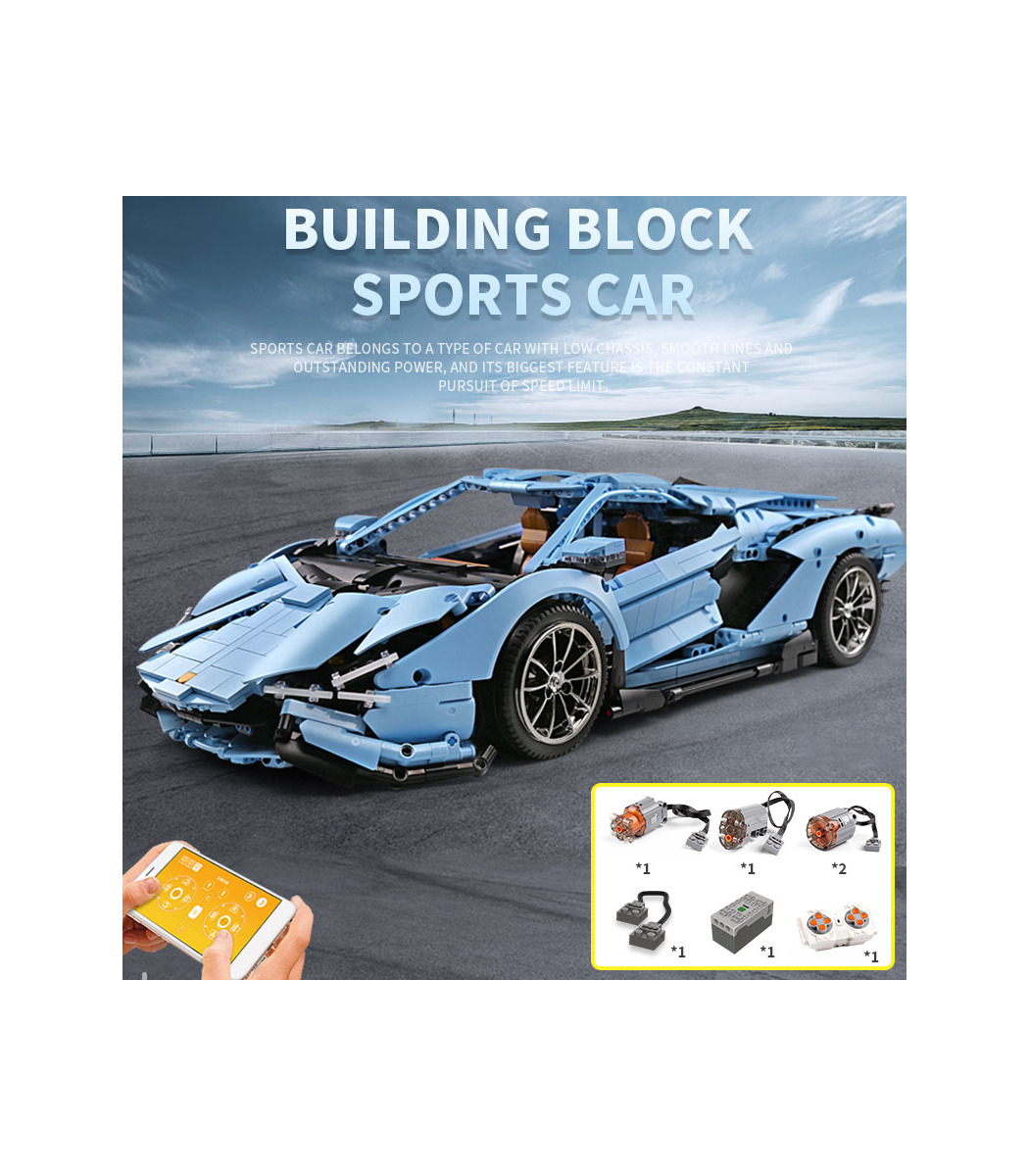 Mould King 13056SD Lambo Sian - Altoys